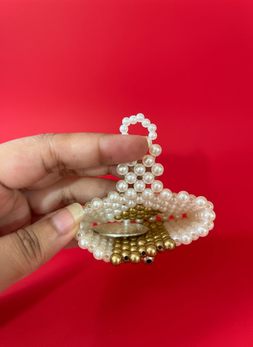 Handcrafted Pear Envelope Pouch for Silver Coin and Money | House of Madhulika