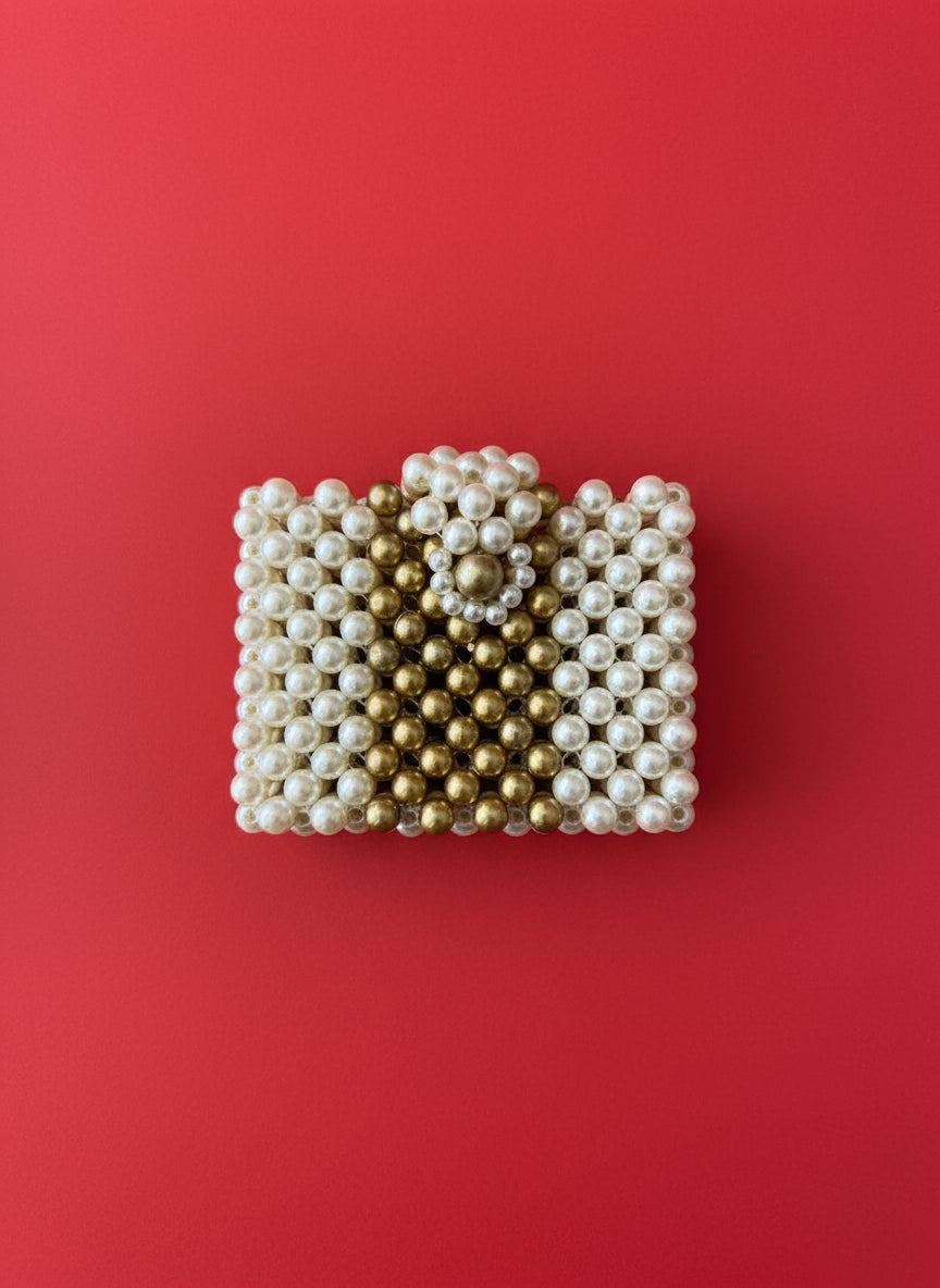 Handcrafted Pear Envelope Pouch for Silver Coin and Money | House of Madhulika