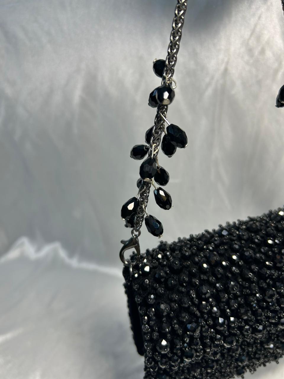 The Black Royale Clutch – Crafted for the Grand Indian Soirée