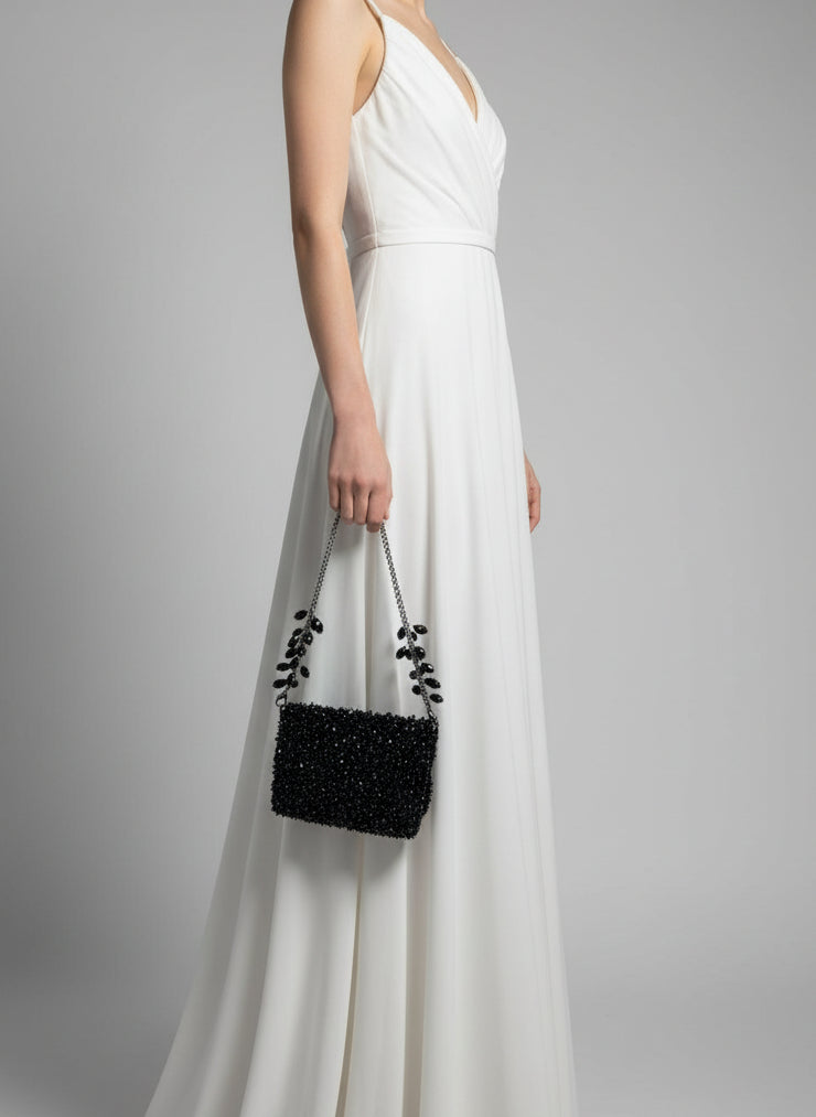 The Black Royale Clutch – Crafted for the Grand Indian Soirée