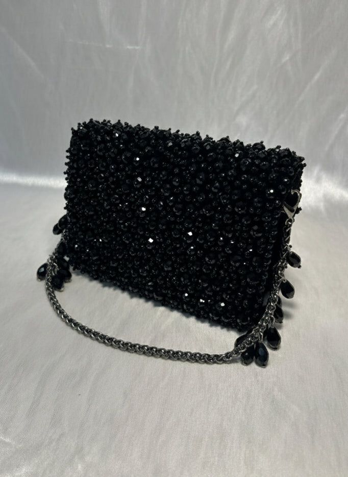 The Black Royale Clutch – Crafted for the Grand Indian Soirée